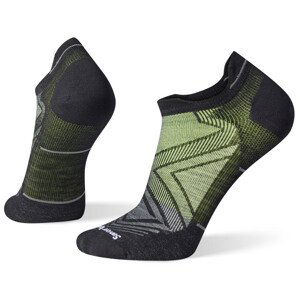 Ponožky Smartwool Run Zero Cushion Low Ankle Socks Velikost ponožek: 46-49 / Barva: černá/modrá