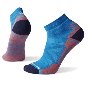 Ponožky Smartwool Hike Light Cushion Ankle Socks Velikost ponožek: 46-49 / Barva: modrá