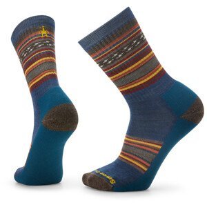 Ponožky Smartwool Everyday Regarita Crew Socks Velikost ponožek: 38-41 / Barva: modrá/žlutá