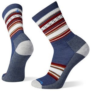 Ponožky Smartwool Everyday Regarita Crew Socks Velikost ponožek: 38-41 / Barva: černá/oranžová