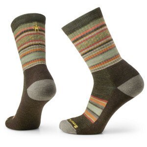 Ponožky Smartwool Everyday Regarita Crew Socks Velikost ponožek: 42-45 / Barva: zelená/šedá