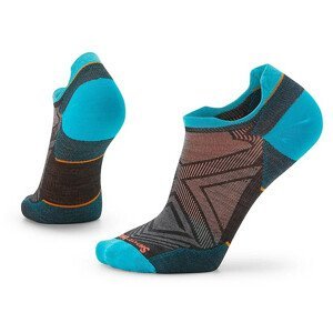Ponožky Smartwool Run Zero Cushion Low Ankle Velikost ponožek: 34-37 / Barva: modrá/oranžová