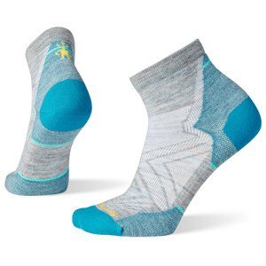 Dámské ponožky Smartwool Run Zero Cushion Ankle Socks Velikost ponožek: 34-37 / Barva: černá
