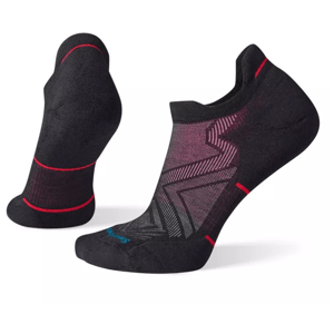Dámské ponožky Smartwool Run Targeted Cushion Low Ankle Socks Velikost ponožek: 34-37 / Barva: černá