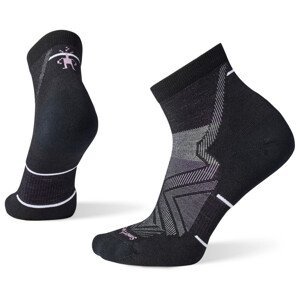 Dámské ponožky Smartwool Run Targeted Cushion Ankle Socks W Velikost ponožek: 38-41 / Barva: černá