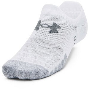 Pánské ponožky Under Armour Heatgear UltraLowTab 3pk Velikost ponožek: 47,5 - 50,5 / Barva: bílá