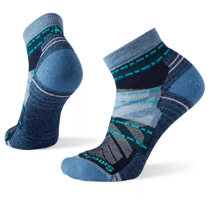 Dámské ponožky Smartwool Hike Light Cushion Margarita Ankle Socks Velikost ponožek: 34-37 / Barva: modrá/šedá
