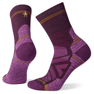 Dámské ponožky Smartwool Hike Light Cushion Mid Crew Socks Velikost ponožek: 34-37 / Barva: fialová