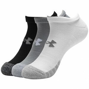 Ponožky Under Armour Heatgear No Show 3pk Velikost ponožek: 47-50 / Barva: šedá