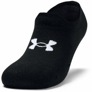 Dámské ponožky Under Armour Essential UltraLowTab 3pk Velikost ponožek: 34-36 / Barva: černá