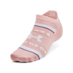 Dámské ponožky Under Armour Essential No Show 6pk Velikost ponožek: 34-36 / Barva: růžová