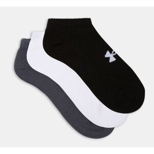 Ponožky Under Armour Core No Show 3Pk Velikost ponožek: 43-47 / Barva: černá/bílá