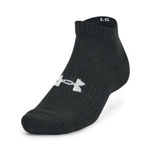 Ponožky Under Armour Core Low Cut 3Pk Velikost ponožek: 43-47 / Barva: černá