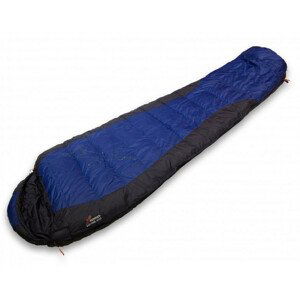 Péřový spacák Warmpeace Viking 600 170 cm (2019) Zip: Pravý / Barva: navy blue/black/black