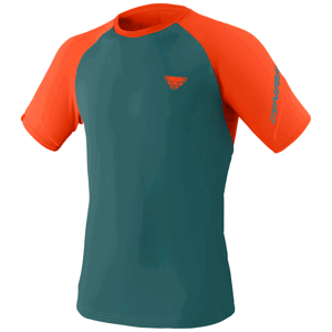 Pánské funkční triko Dynafit Alpine Pro M Velikost: M / Barva: zelená/oranžová