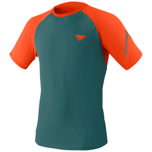 Pánské funkční triko Dynafit Alpine Pro M Velikost: L / Barva: zelená/oranžová