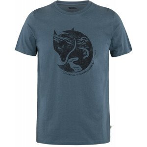 Pánské triko Fjällräven Arctic Fox T-shirt M Velikost: L / Barva: modrá