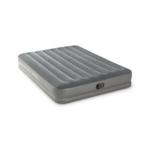 Nafukovací matrace Intex Queen Dura-Beam Prestige Mid-Rise USB Pump Barva: šedá