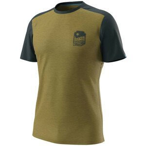 Pánské tričko Dynafit Transalper Light M S/S Tee Velikost: XL / Barva: černá/zelená