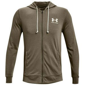 Pánská mikina Under Armour Rival Terry LC FZ Velikost: XXL / Barva: zelená