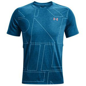 Pánské triko Under Armour Breeze 2.0 Trail Tee Velikost: S / Barva: modrá