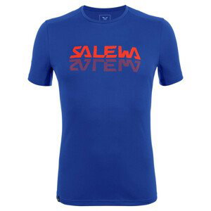Pánské tričko Salewa *Sporty Graphic Dry M S/S Tee Velikost: M / Barva: modrá