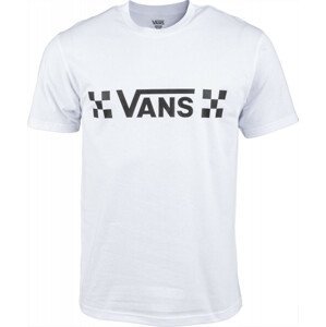 Pánské triko Vans Mn Vans Drop V Che-B Velikost: M / Barva: bílá
