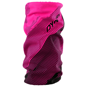 Nákrčník Dynafit Logo Neck Gaiter Barva: černá/růžová