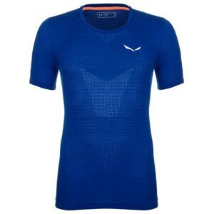 Pánské tričko Salewa Pedroc Amr M Seamless T-Shirt Velikost: L / Barva: modrá