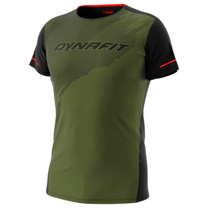 Pánské funkční triko Dynafit Alpine 2 S/S Tee M Velikost: M / Barva: zelená/černá