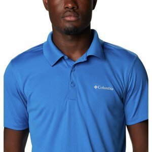 Pánské triko Columbia Zero Rules Polo Shirt Velikost: M / Barva: modrá