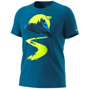 Pánské triko Dynafit Artist Series Co T-Shirt M Velikost: M / Barva: modrá