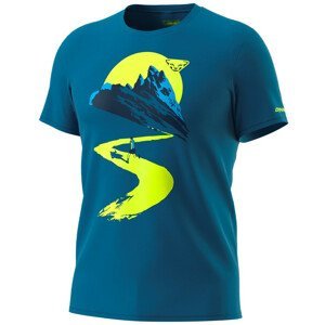 Pánské triko Dynafit Artist Series Co T-Shirt M Velikost: XL / Barva: modrá
