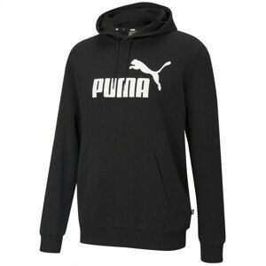 Pánská mikina Puma ESS Big Logo Hoodie TR Velikost: L / Barva: černá