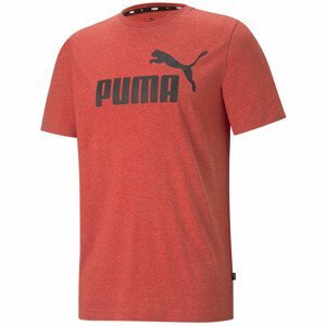 Pánské triko Puma ESS Heather Tee Velikost: L / Barva: červená