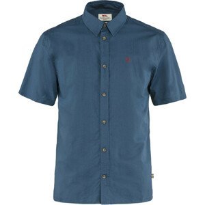 Pánská košile Fjällräven Övik Lite Shirt SS M Velikost: M / Barva: modrá