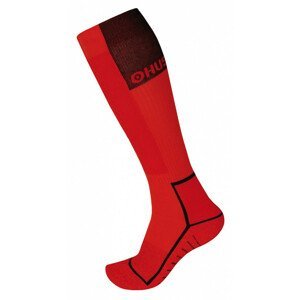 Podkolenky Husky Snow-ski Velikost ponožek: 36-40 / Barva: červená/černá