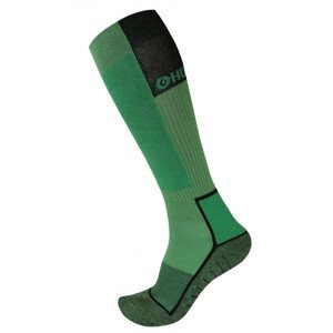 Podkolenky Husky Snow-ski Velikost ponožek: 36-40 / Barva: zelená/černá