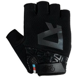 Cyklistické rukavice Radvik Hilder Velikost: XXL / Barva: černá