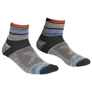 Pánské ponožky Ortovox All Mountain Quarter Socks Velikost ponožek: 39-41 / Barva: šedá