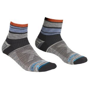 Pánské ponožky Ortovox All Mountain Quarter Socks Velikost ponožek: 45-47 / Barva: šedá