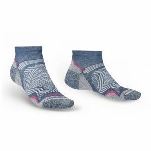 Dámské ponožky Bridgedale Hike UL T2 CP Low Women's Velikost ponožek: 35-37 / Barva: světle modrá