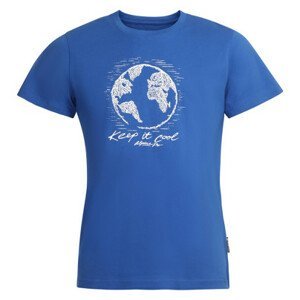 Pánské triko Alpine Pro Planet Velikost: XXL / Barva: modrá