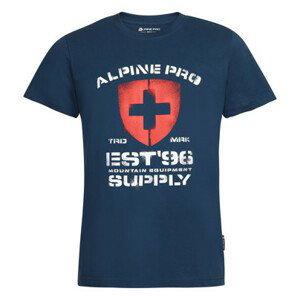 Pánské triko Alpine Pro Zagar Velikost: XXXL / Barva: modrá
