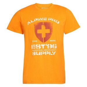 Pánské triko Alpine Pro Zagar Velikost: M / Barva: oranžová