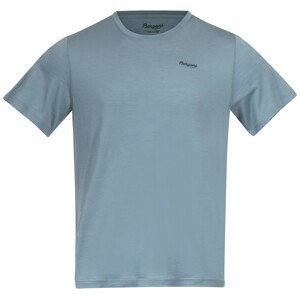 Pánské triko Bergans Graphic Wool Tee Velikost: L / Barva: modrá