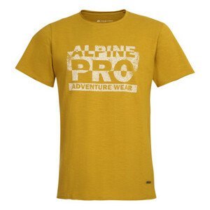 Pánské triko Alpine Pro Hoop Velikost: XS / Barva: žlutá