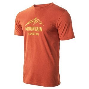 Pánské triko Hi-Tec Tivo Velikost: M / Barva: oranžová