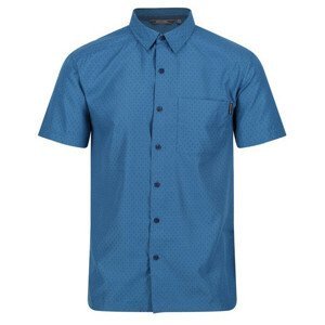 Pánská košile Regatta Mindano VI Velikost: S / Barva: modrá