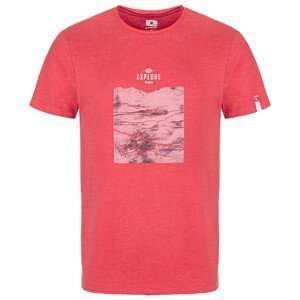 Pánské triko Loap Belk Velikost: XXL / Barva: růžová